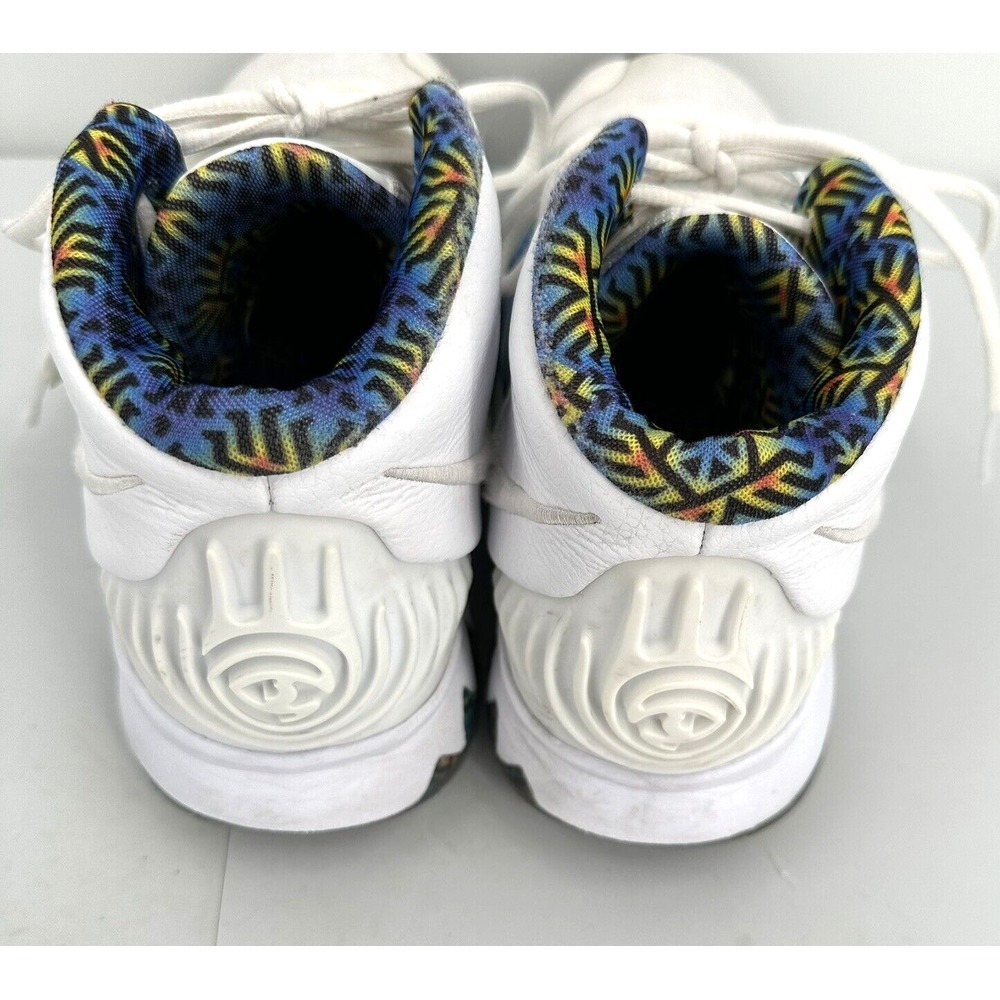 NIKE KYRIE‎ 6 WHITE SAPPHIRE LASER CRIMSON Youth Boy Size 6 Kyrie Irving - Picture 8 of 11